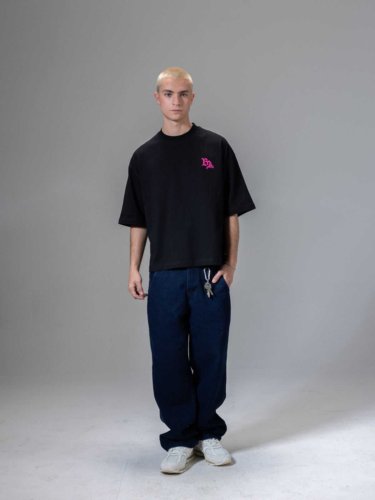 BOXY FIT TSHIRT CORPORAZIONE BLACK