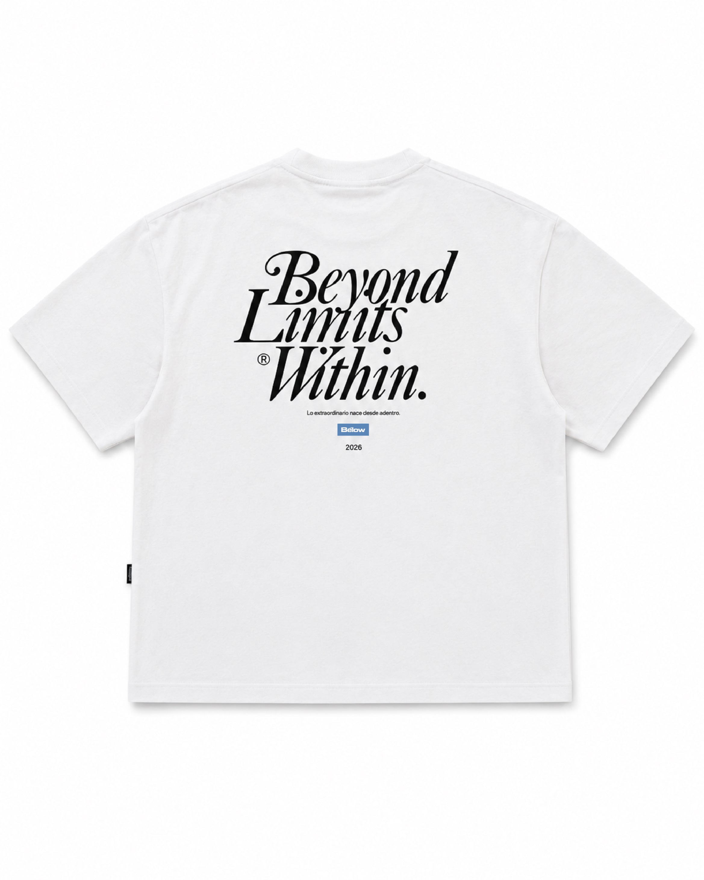 BOXY FIT TSHIRT SIGLA WHITE
