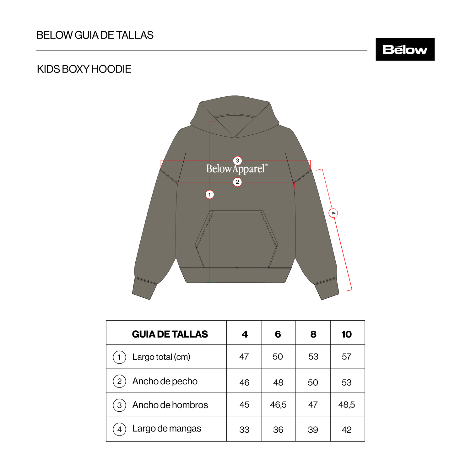 KIDS BASIC HOODIE TRADE KIDS TAUPE