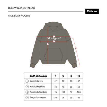 KIDS BASIC HOODIE TRADE KIDS TAUPE
