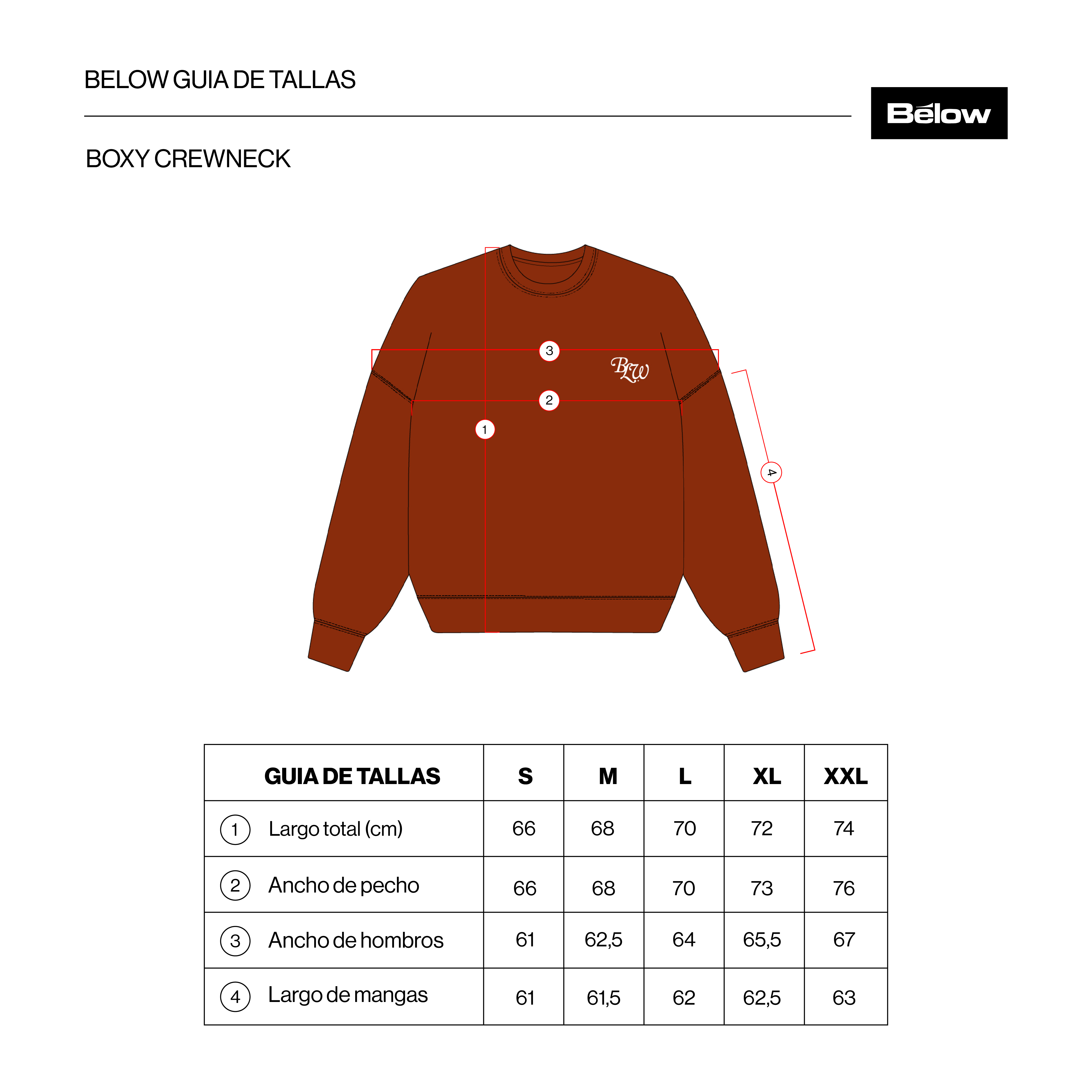 BASIC CREWNECK ACR SPICY RED