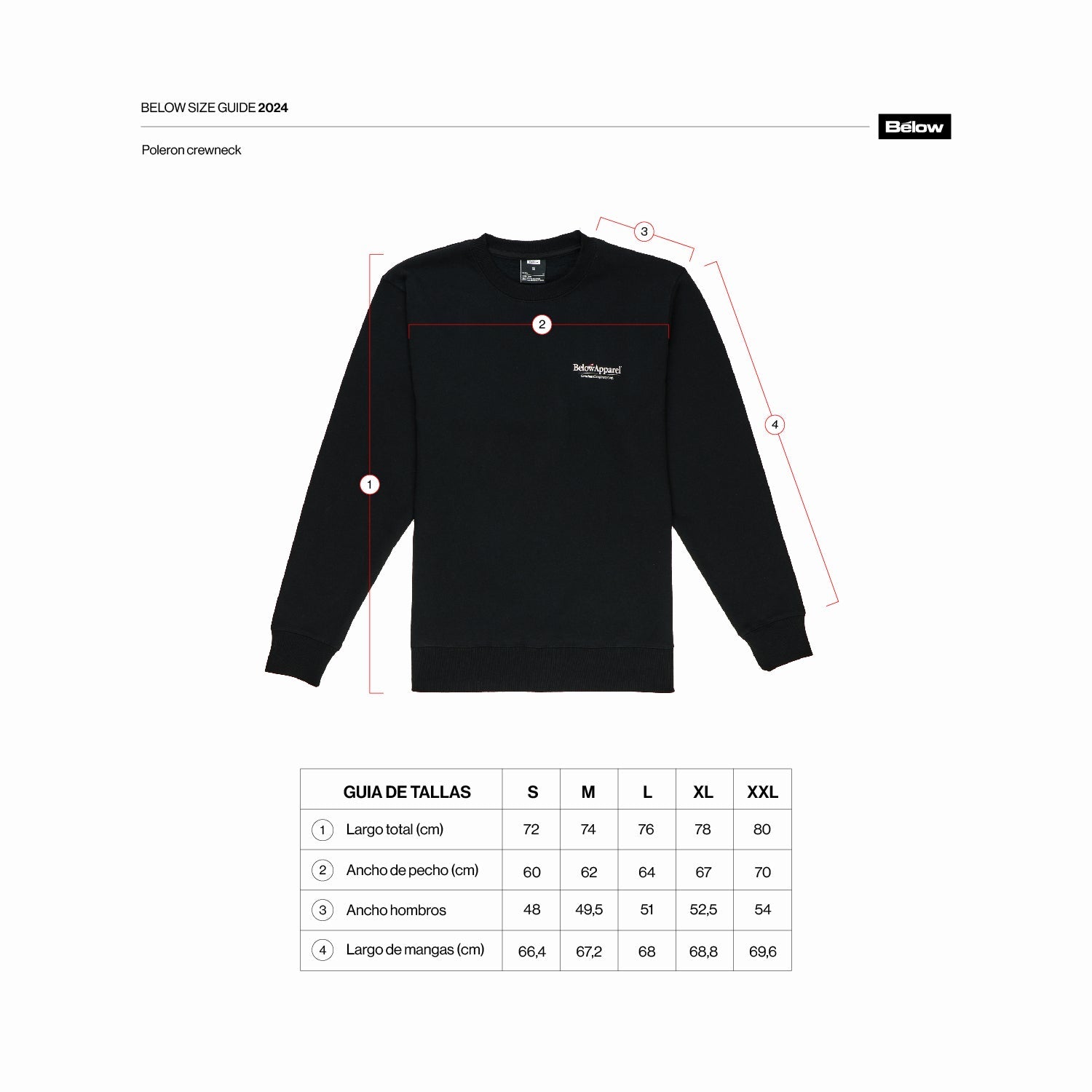 SERIF BASIC CREWNECK