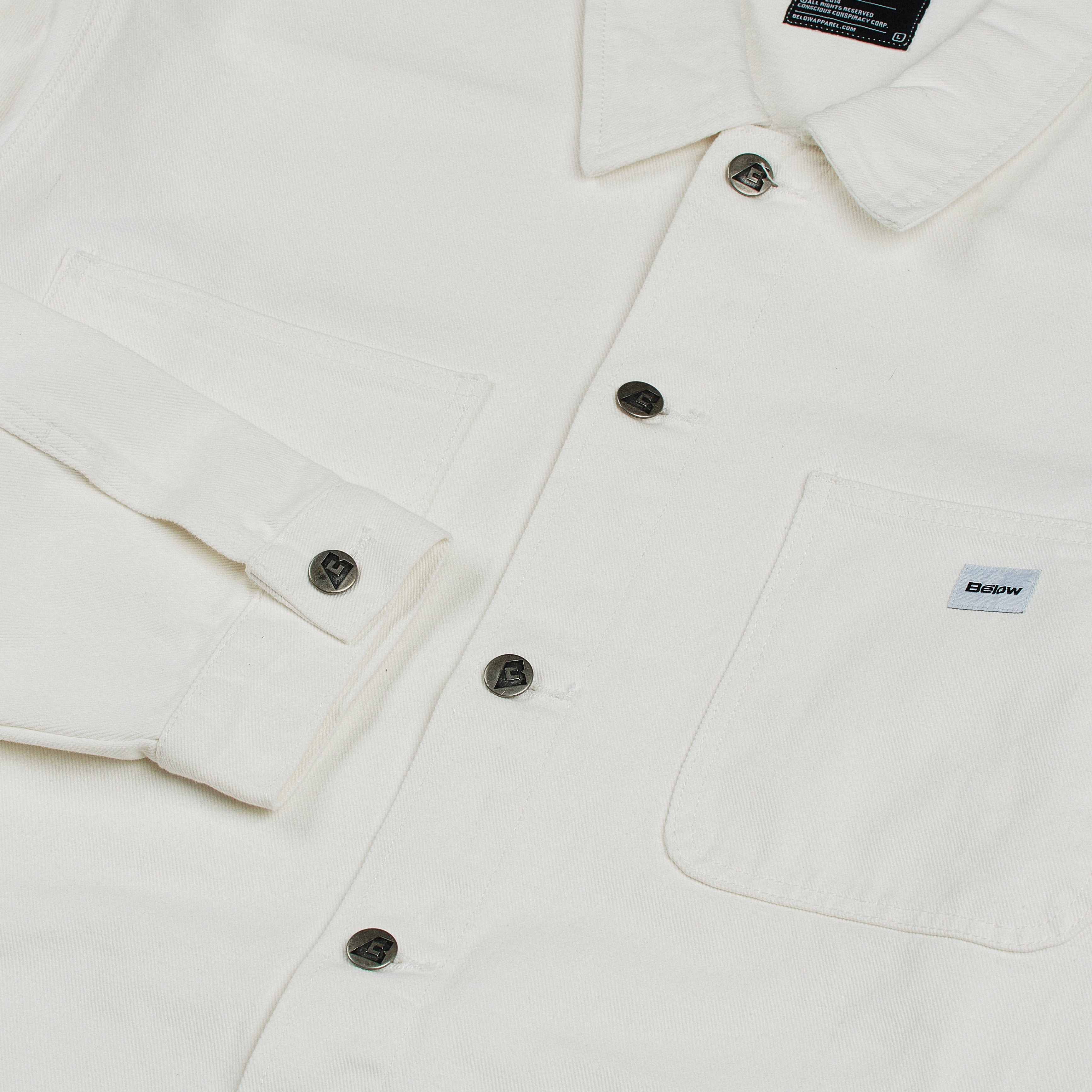 DRILL DENIM JACKET