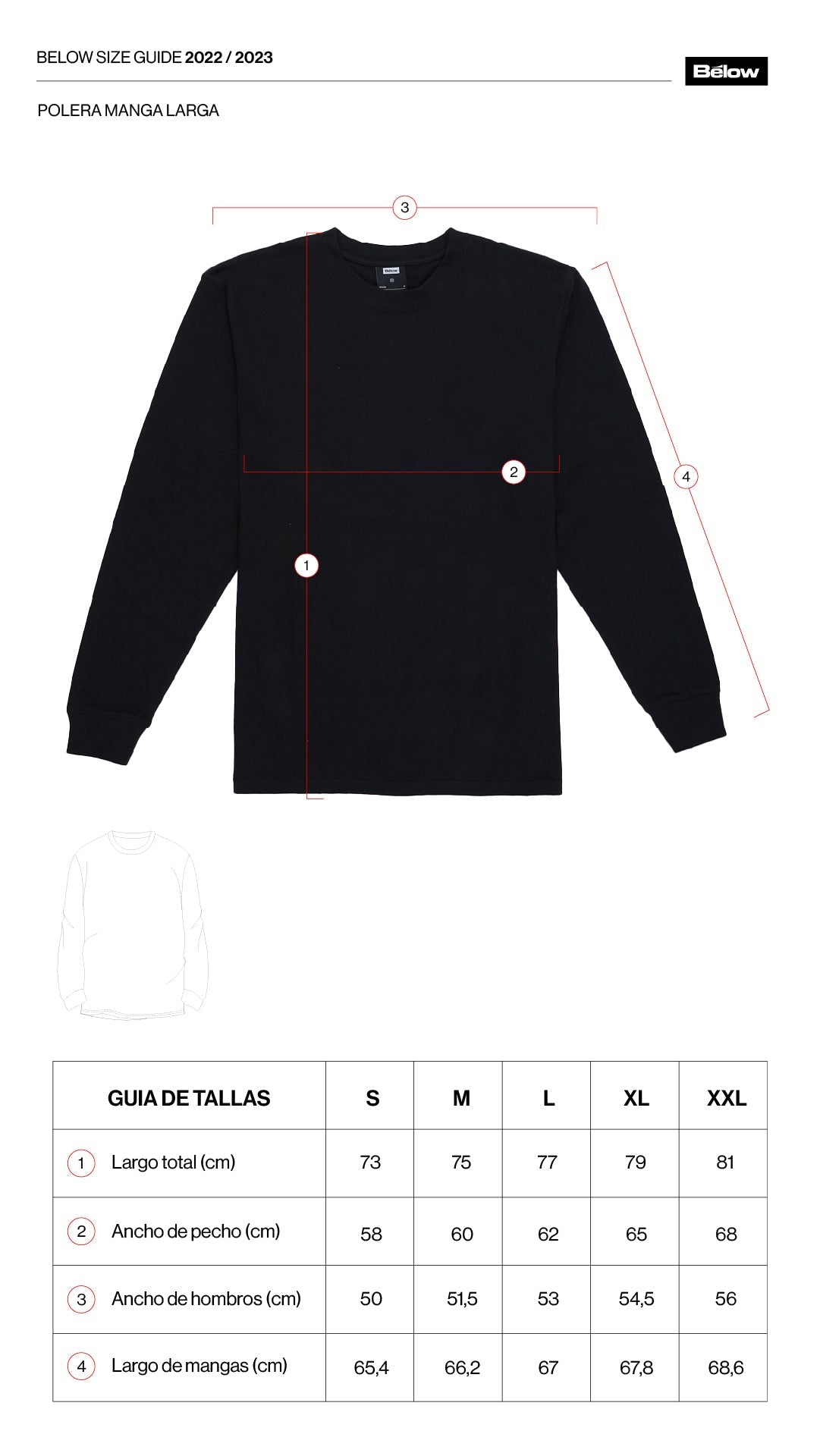 BELOW X NOAUNTIE BASIC LONGSLEEVE