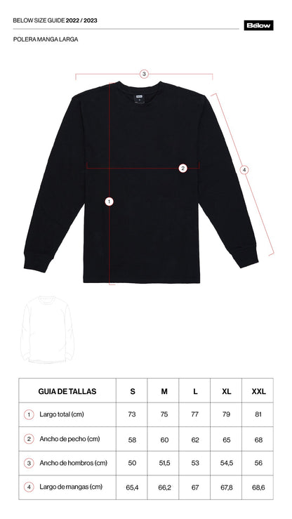 BELOW X NOAUNTIE BASIC LONGSLEEVE