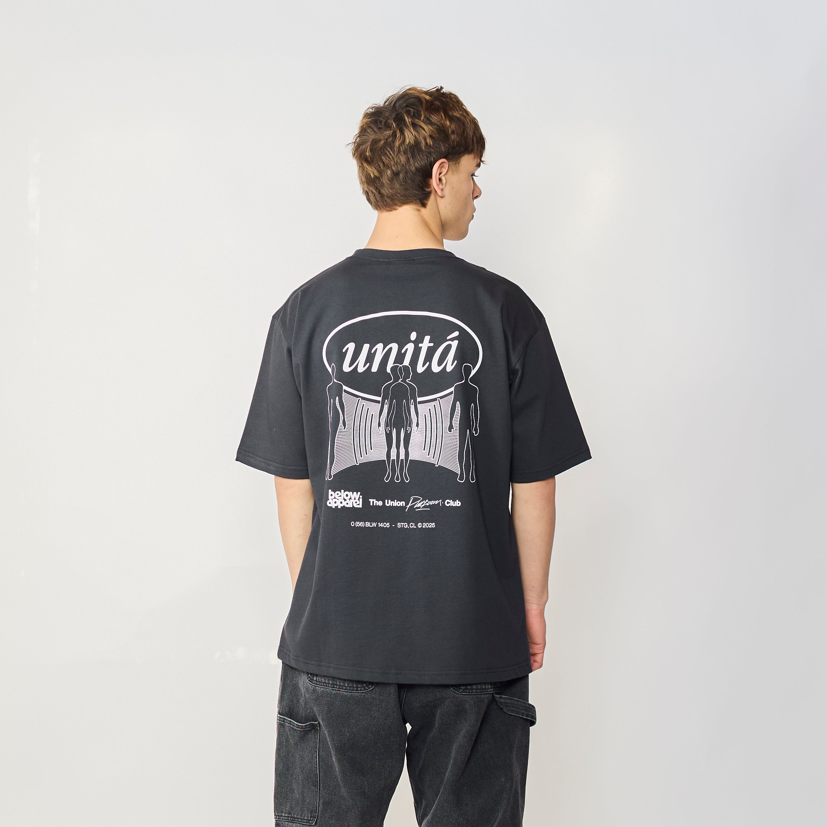 BASIC TSHIRT UNITA BLACK