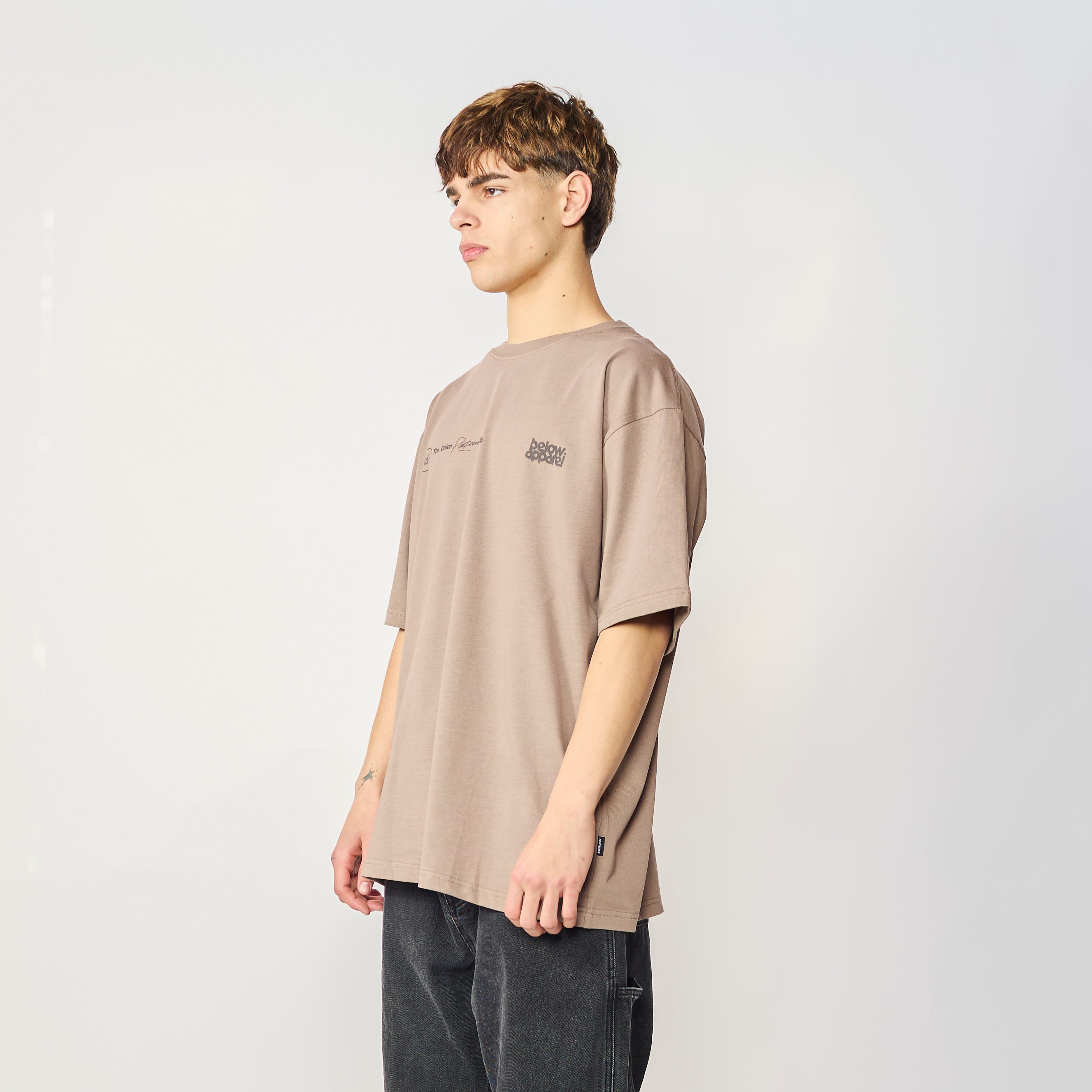 BASIC TSHIRT UNITA COFFE (TAUPE)