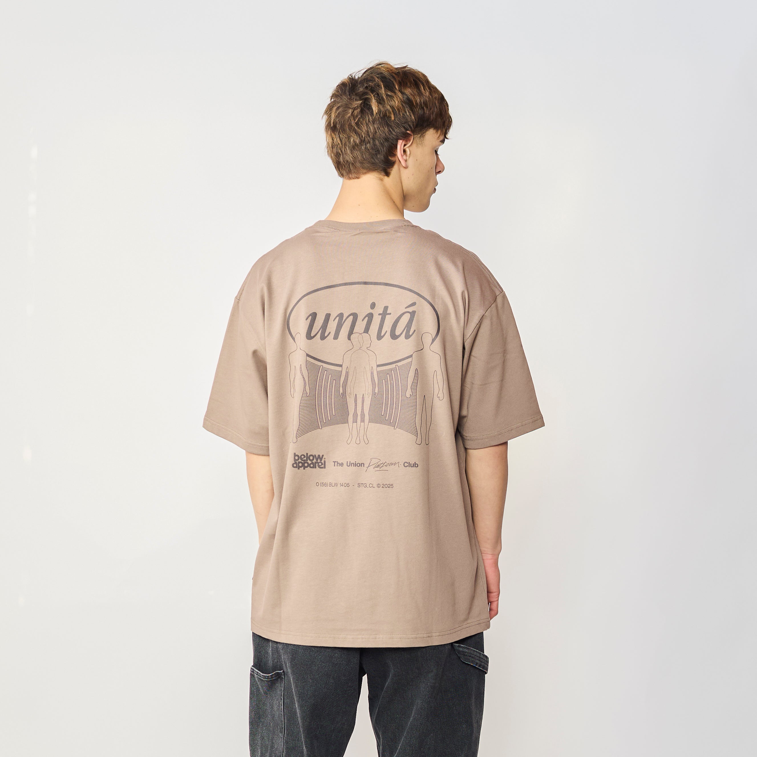 BASIC TSHIRT UNITA COFFE (TAUPE)