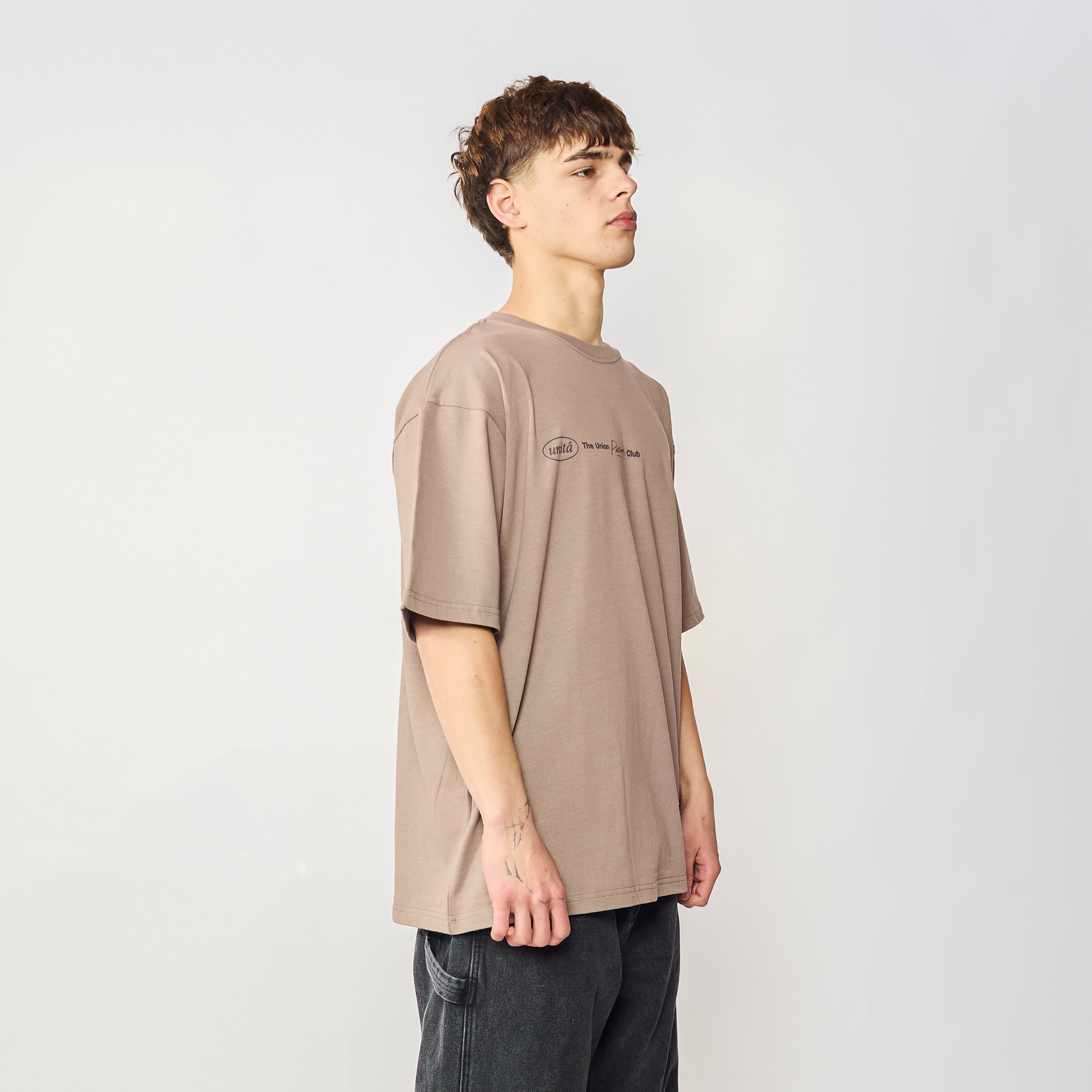 BASIC TSHIRT UNITA COFFE (TAUPE)