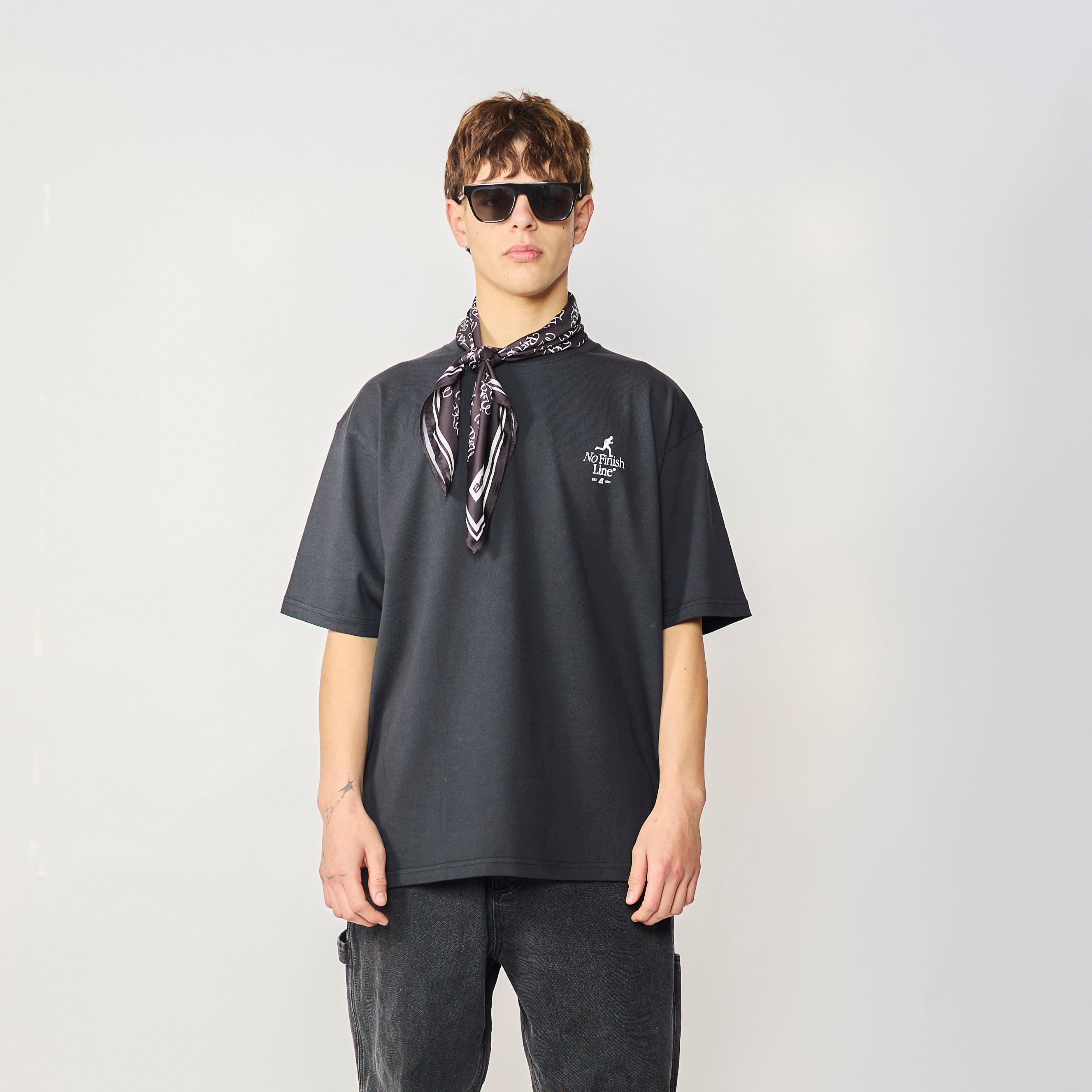 BASIC TSHIRT NO FINISH LINE BLACK