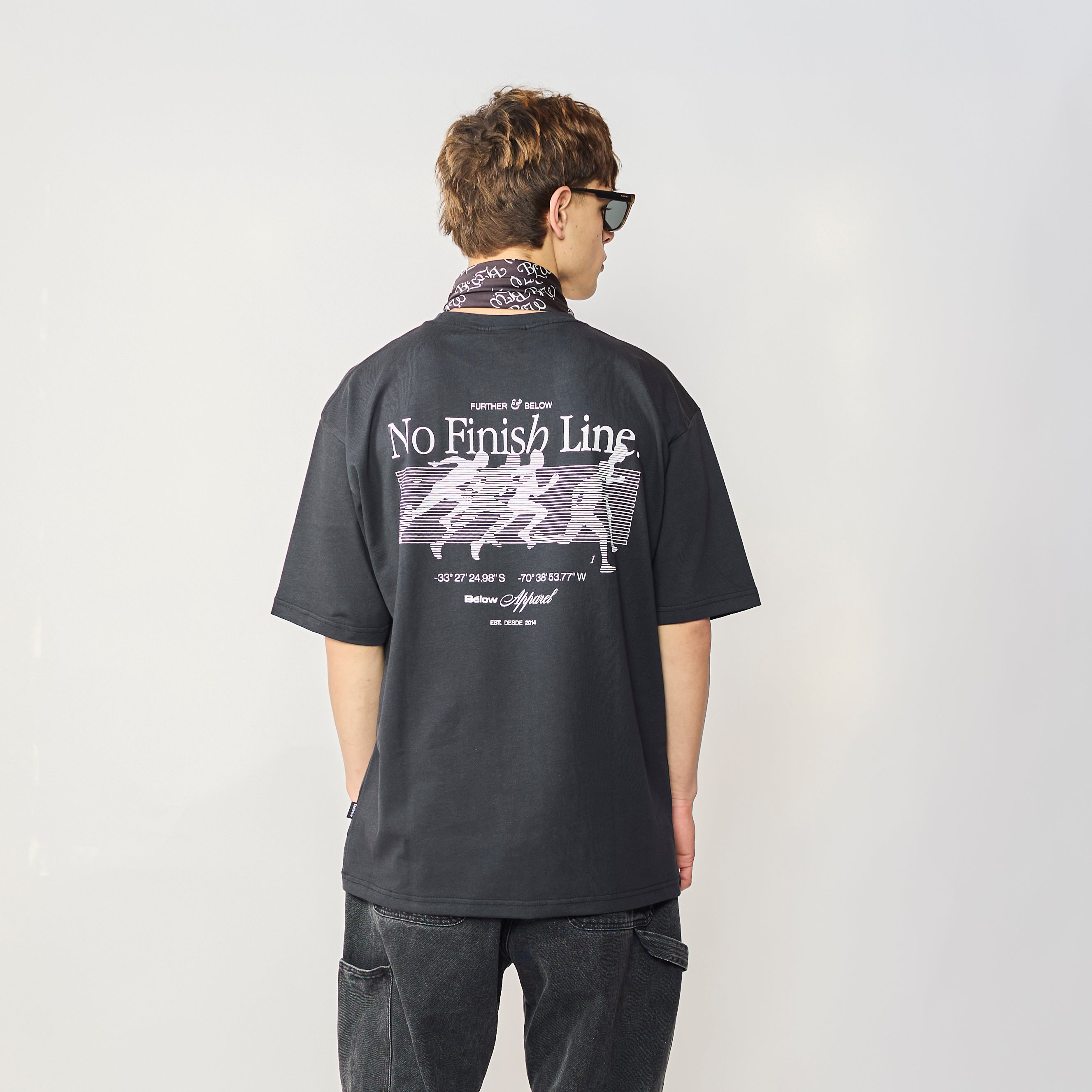 BASIC TSHIRT NO FINISH LINE BLACK