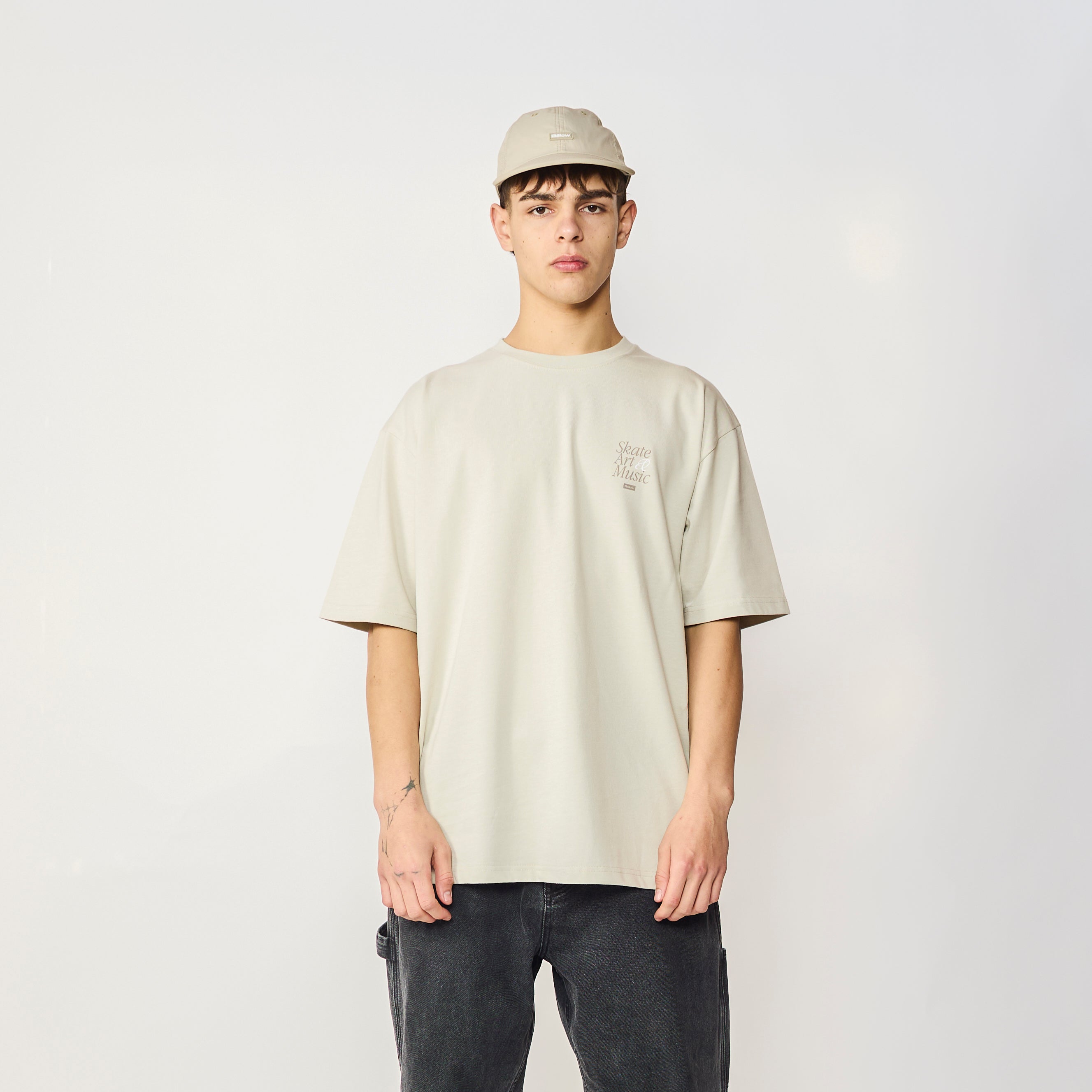 BASIC TSHIRT SAM MARFIL