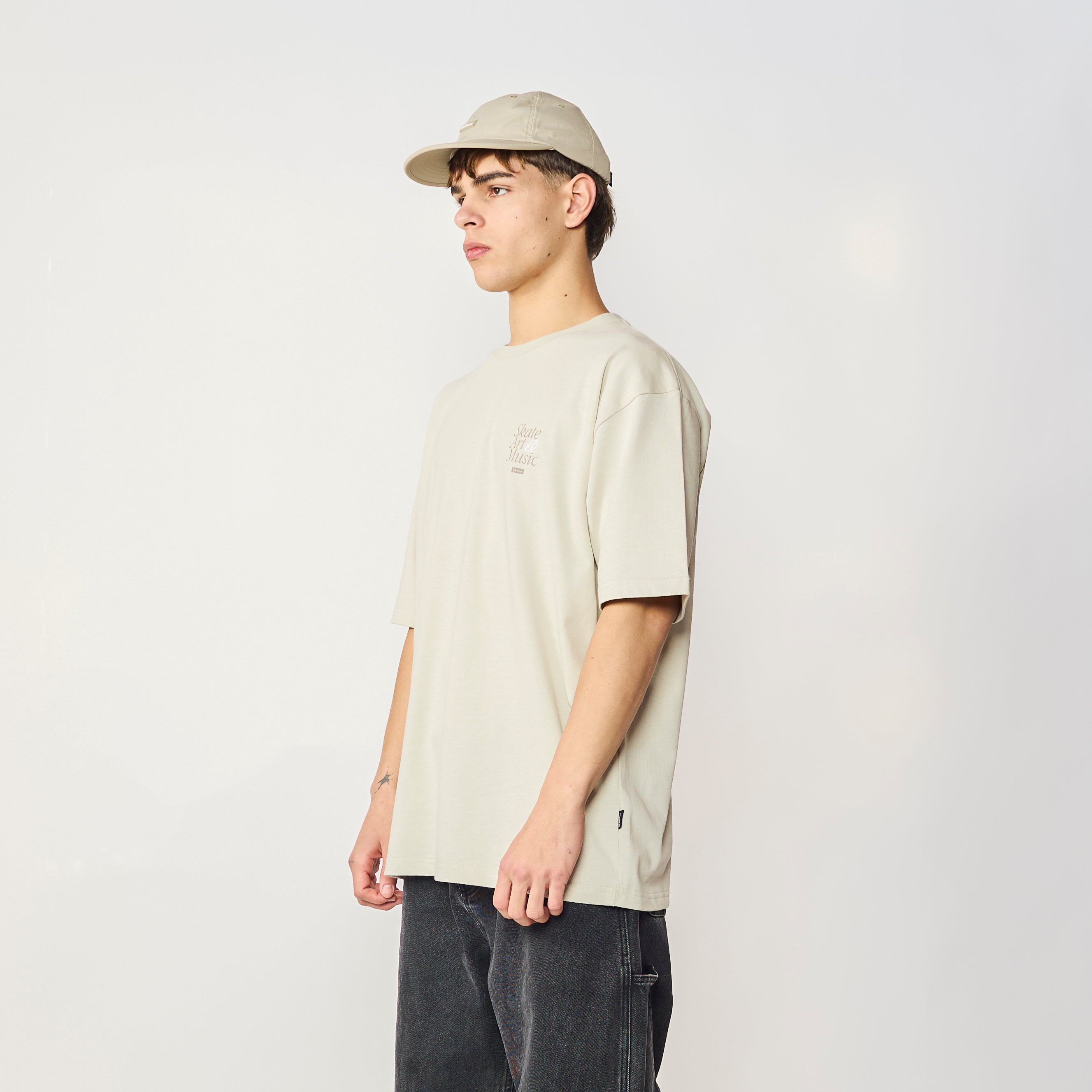 BASIC TSHIRT SAM MARFIL