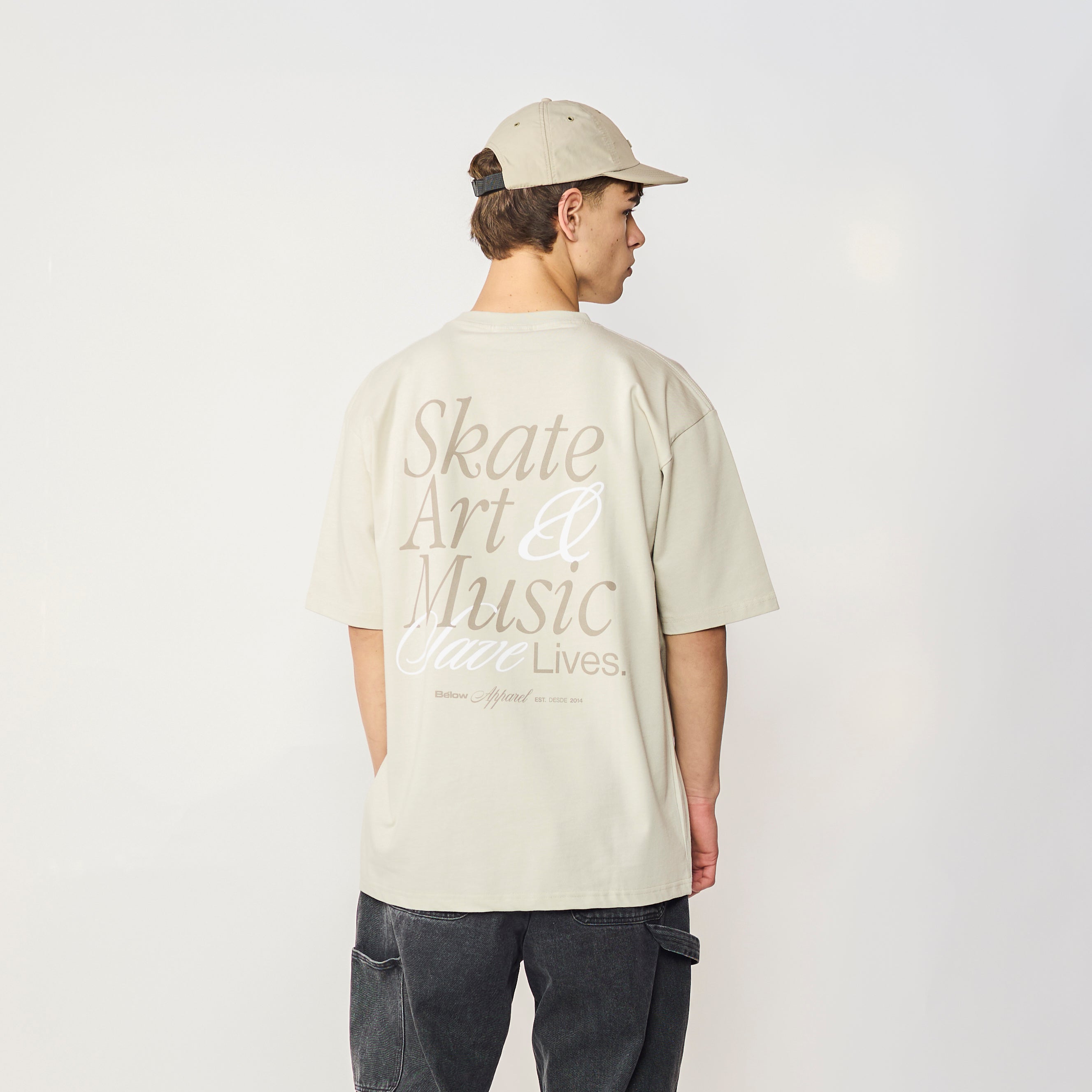 BASIC TSHIRT SAM MARFIL