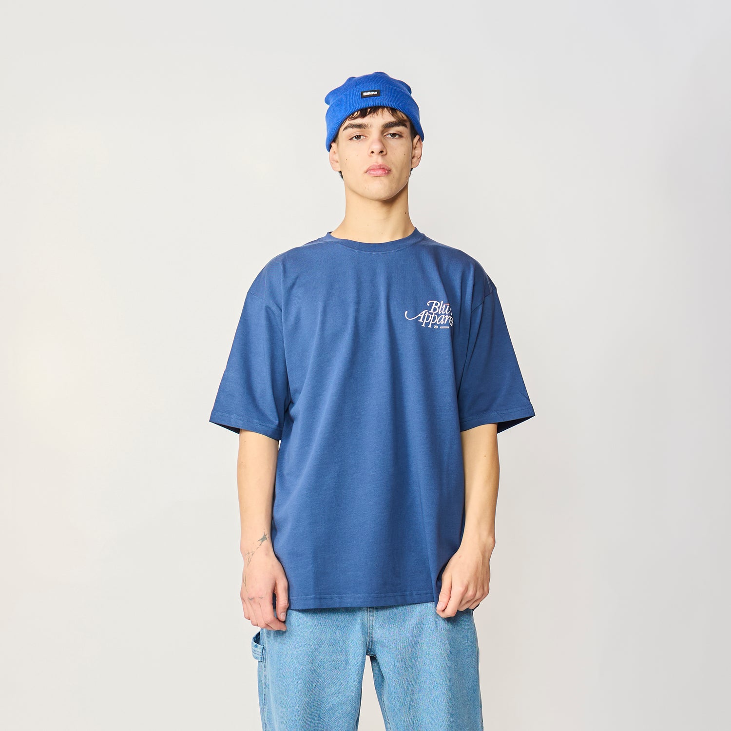 BASIC TSHIRT HYPHEN BLUE