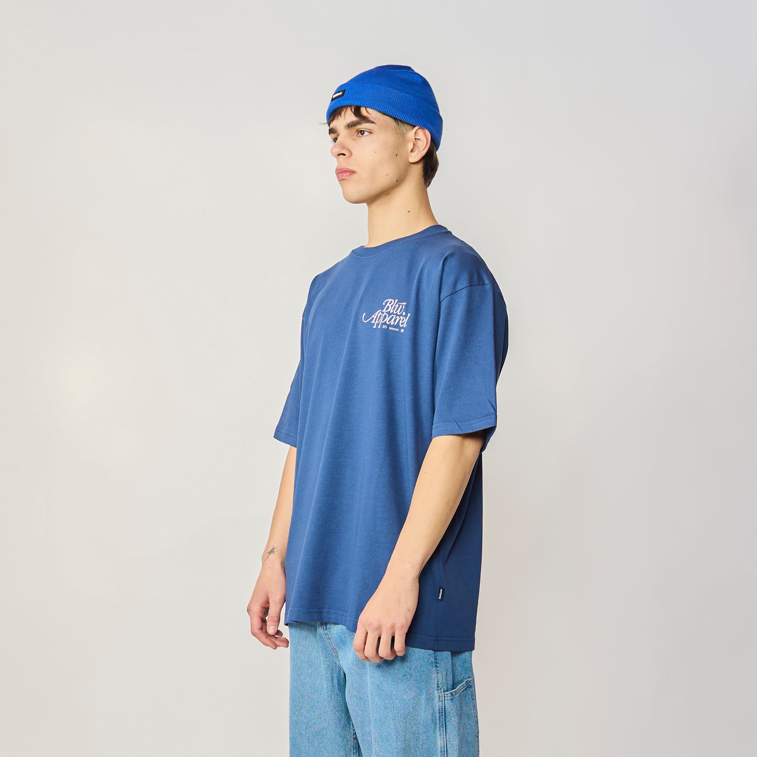 BASIC TSHIRT HYPHEN BLUE