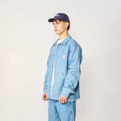 DENIM JACKET FOUR LIGHT BLUE