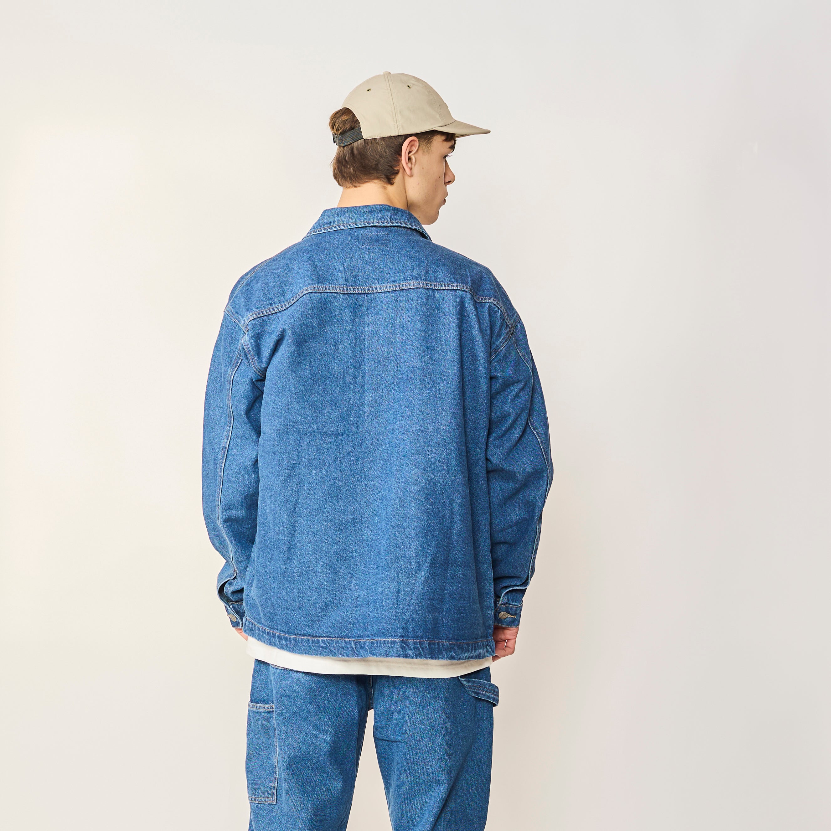 DENIM JACKET FOUR BLUE