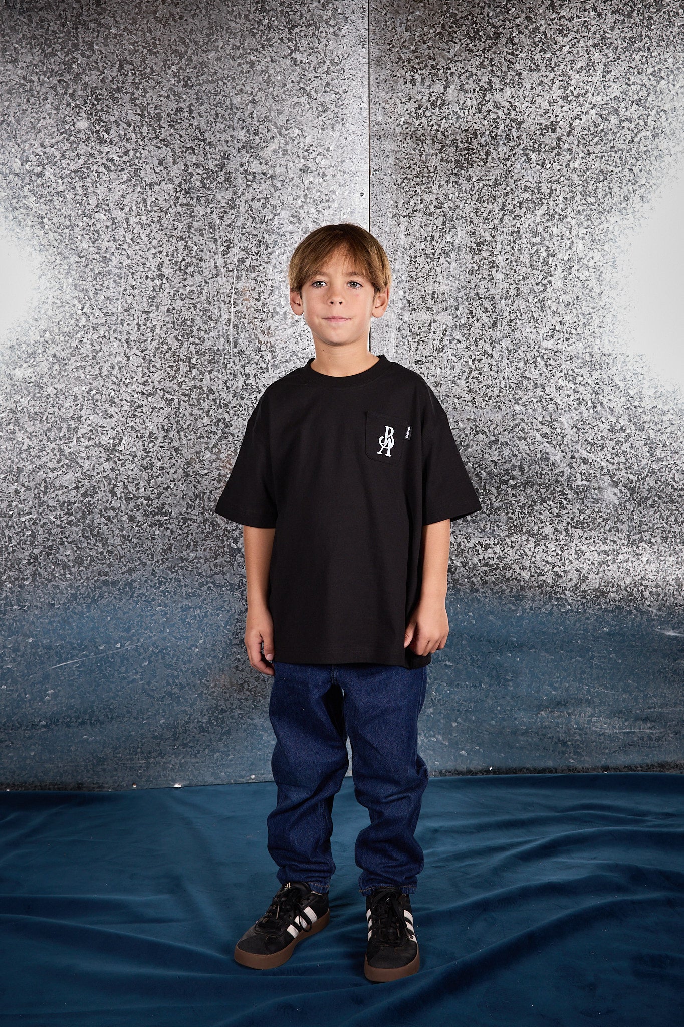 KIDS TSHIRT LABEL BLACK