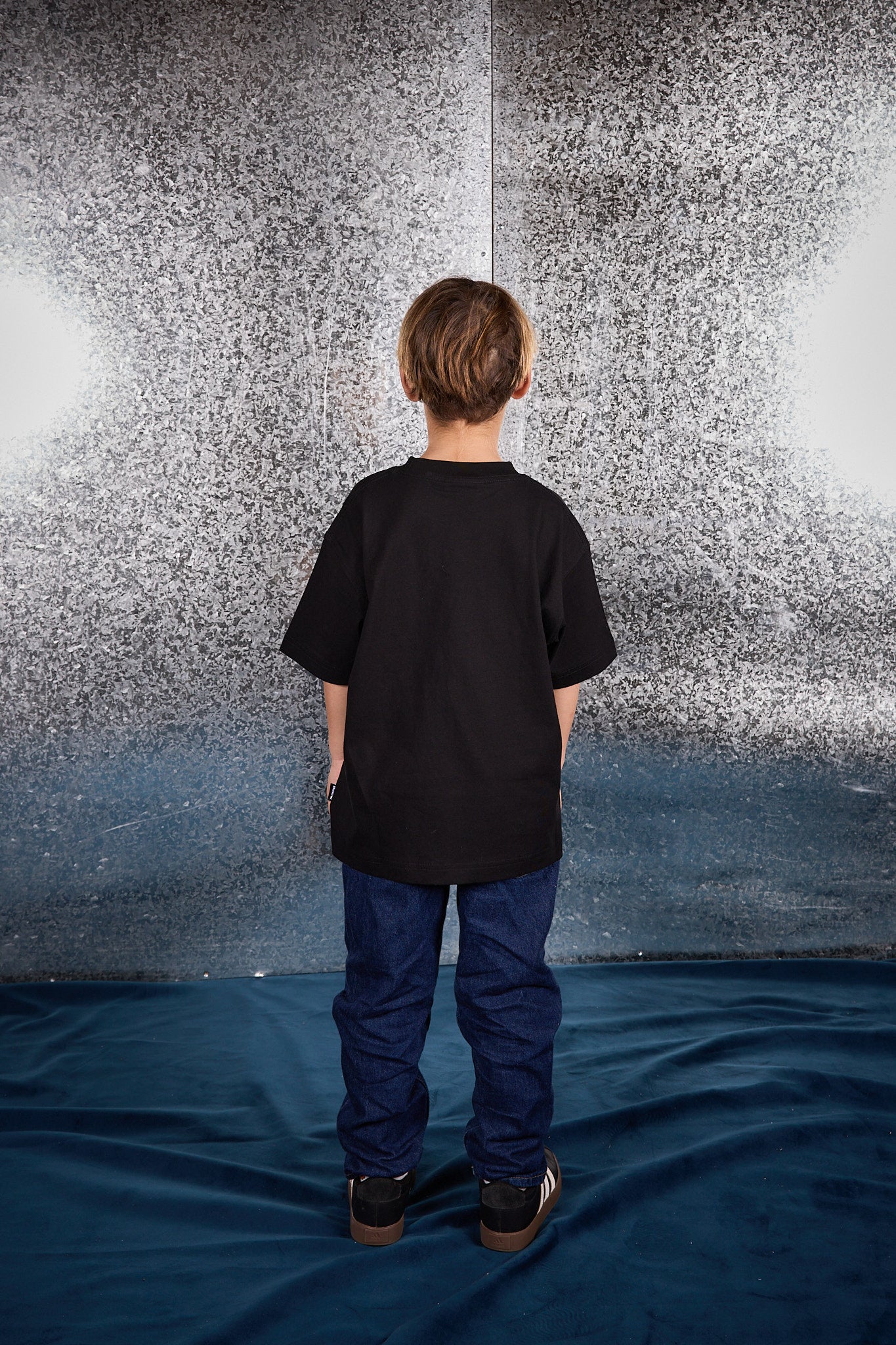 KIDS TSHIRT LABEL BLACK