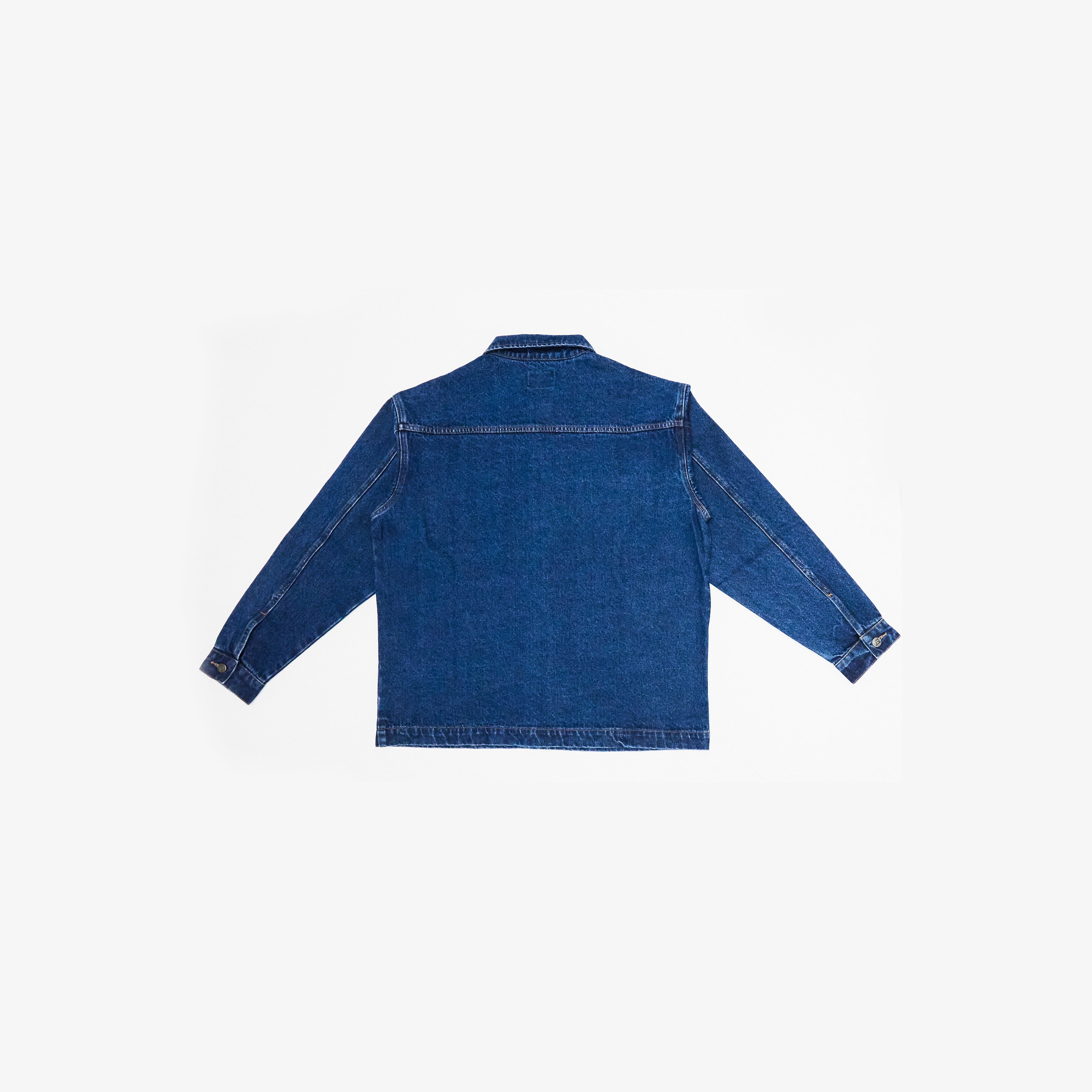 DENIM JACKET FOUR BLUE
