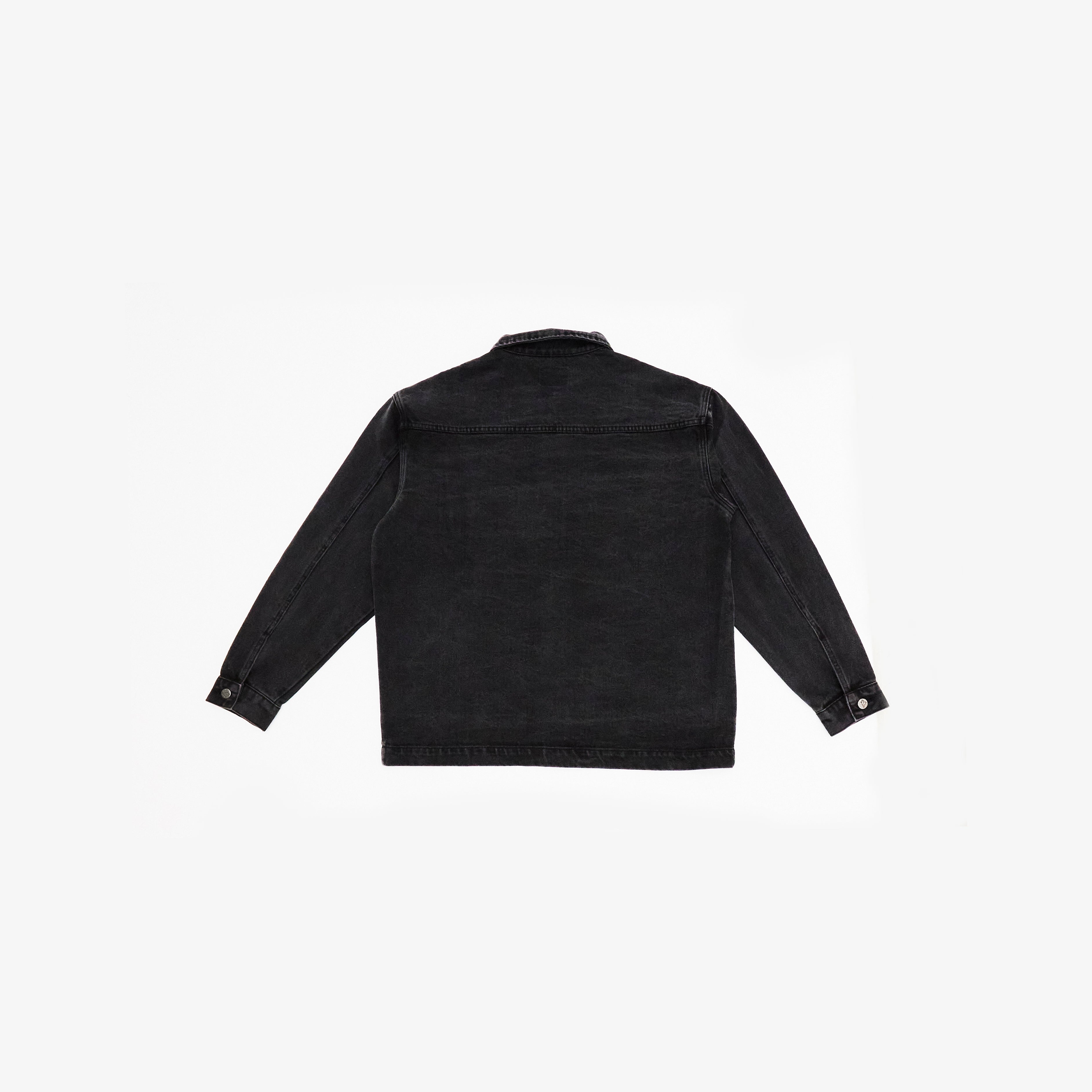 DENIM JACKET FOUR BLACK