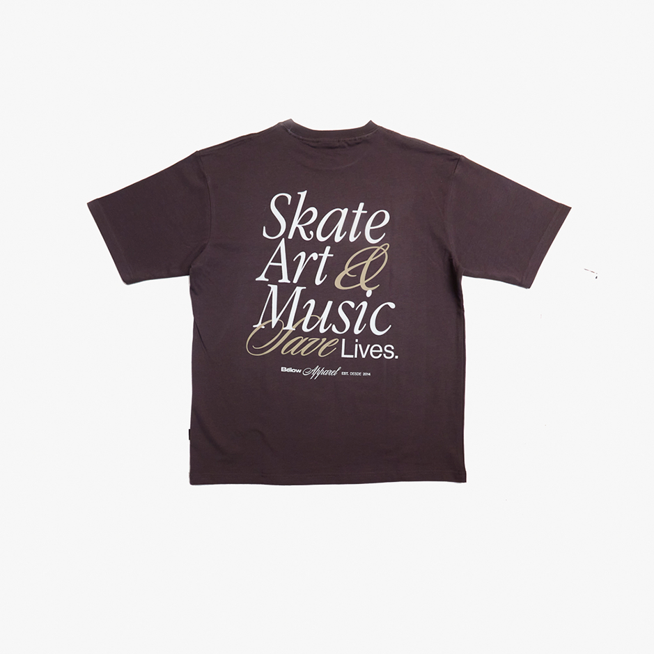 BASIC TSHIRT SAM DARK GREY