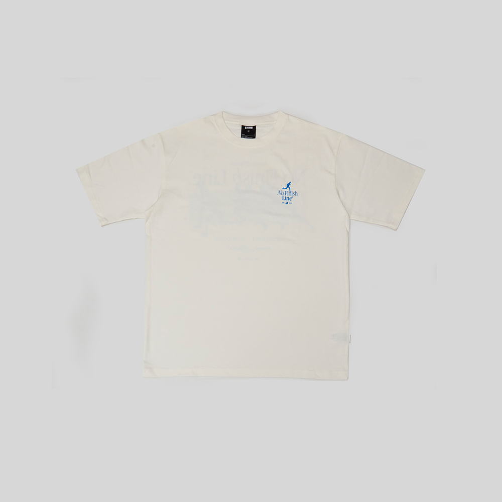 BASIC TSHIRT NO FINISH LINE WHITE