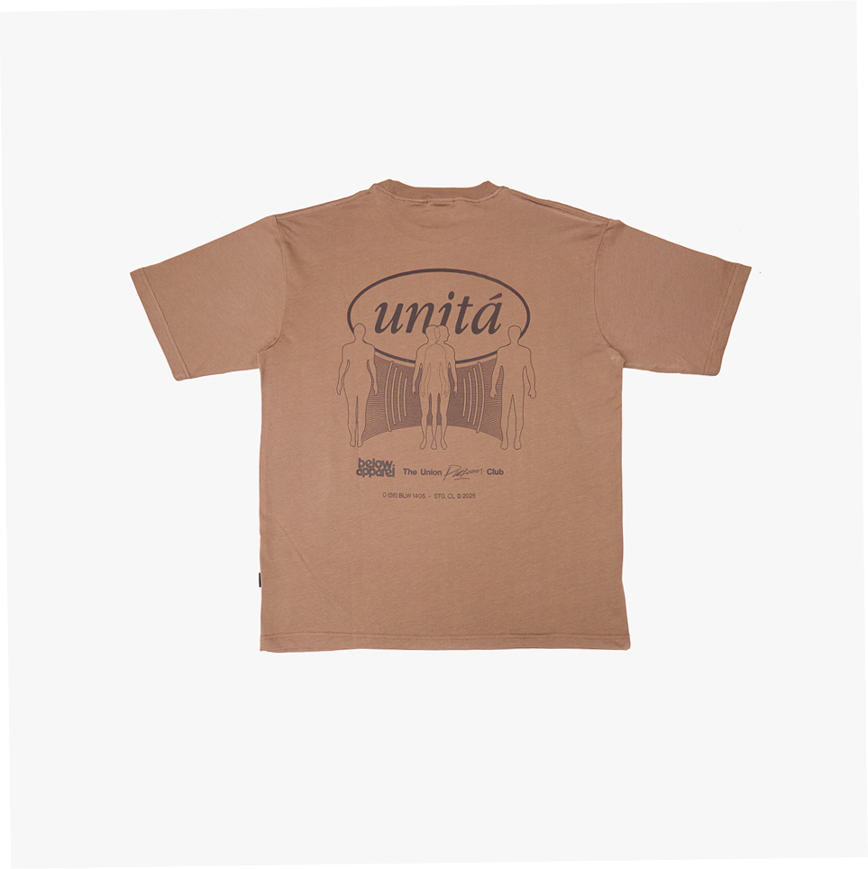 BASIC TSHIRT UNITA COFFE (TAUPE)