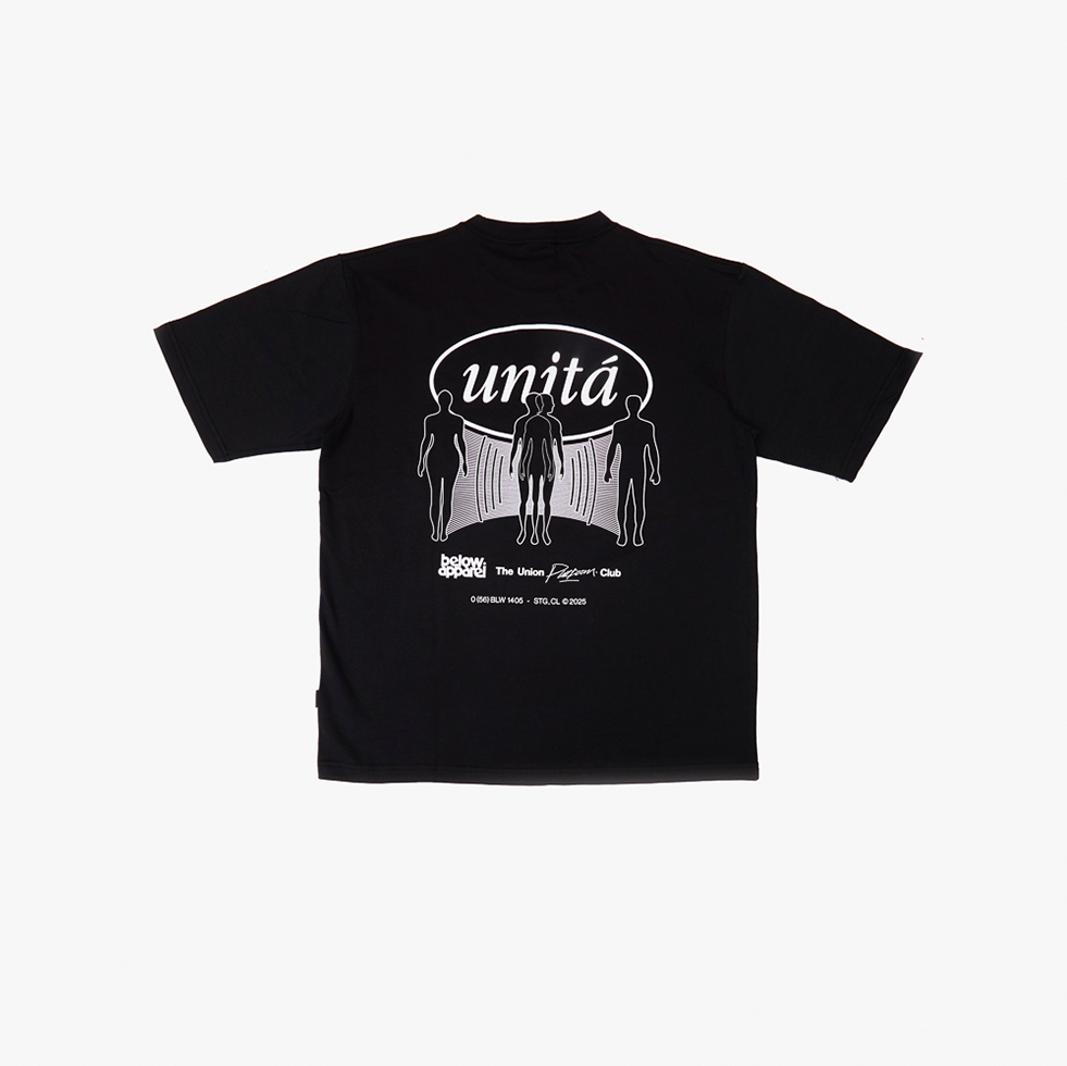 BASIC TSHIRT UNITA BLACK