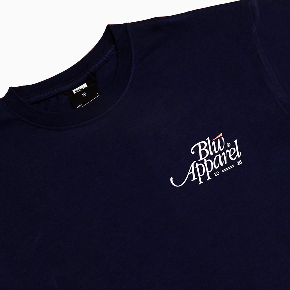 BASIC TSHIRT HYPHEN BLUE