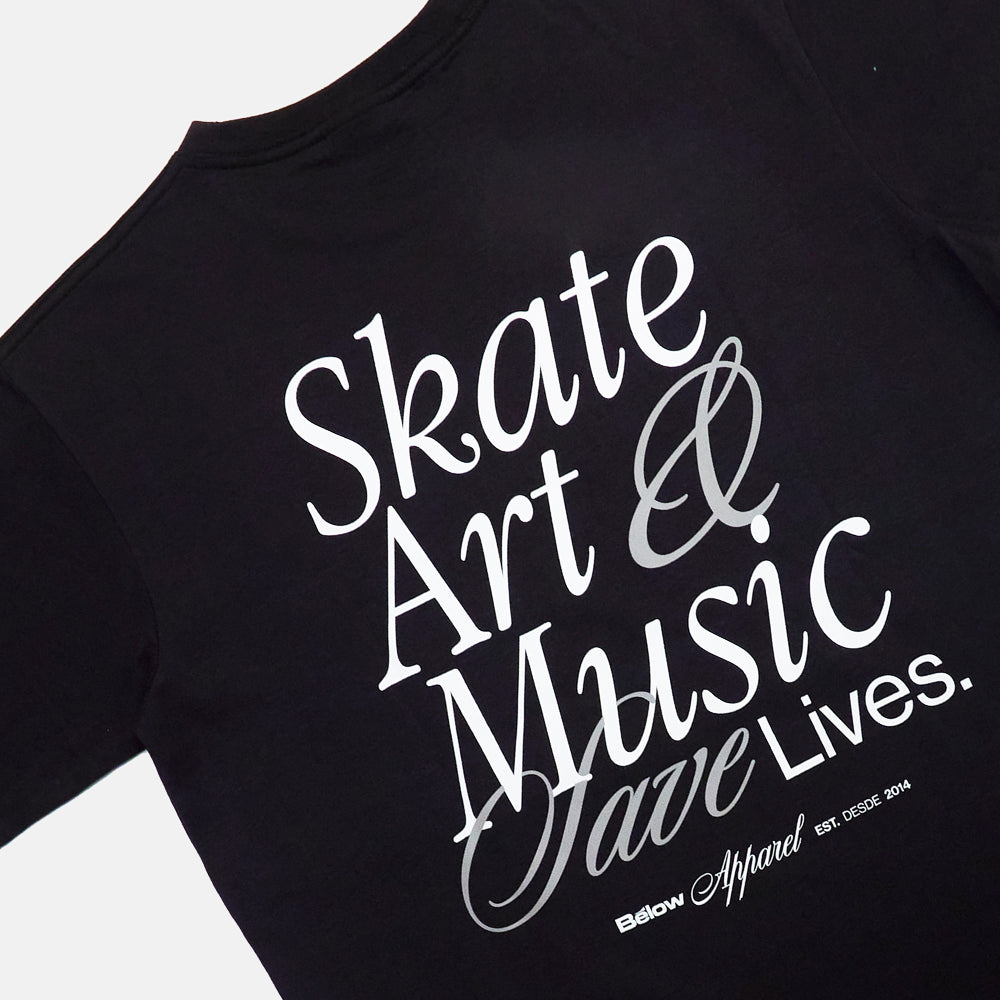 BASIC TSHIRT SAM BLACK