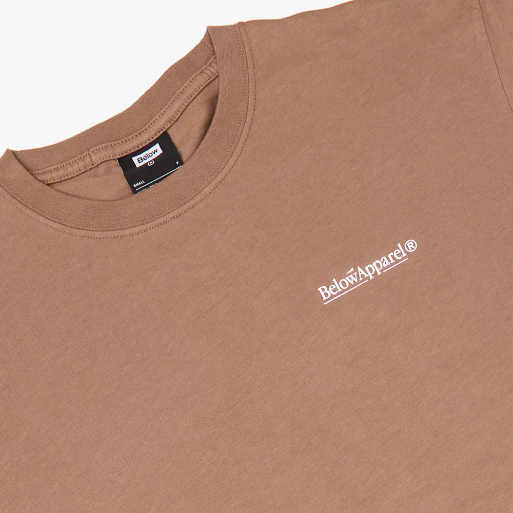 BASIC TSHIRT BOOMBOX COFFE (TAUPE)