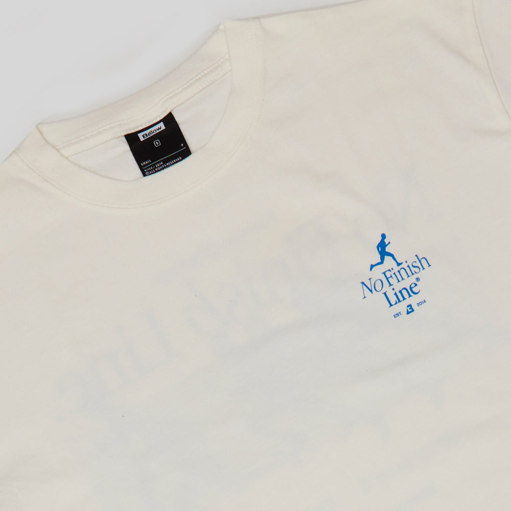 BASIC TSHIRT NO FINISH LINE WHITE