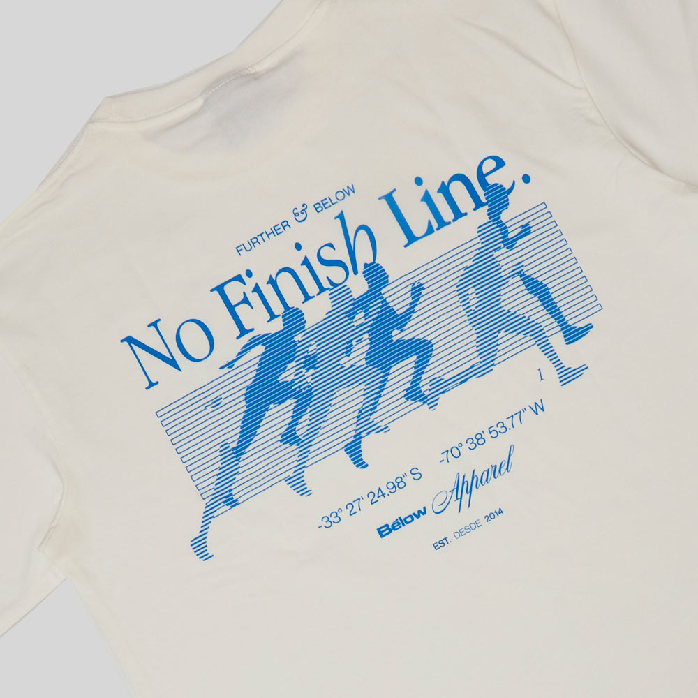 BASIC TSHIRT NO FINISH LINE WHITE