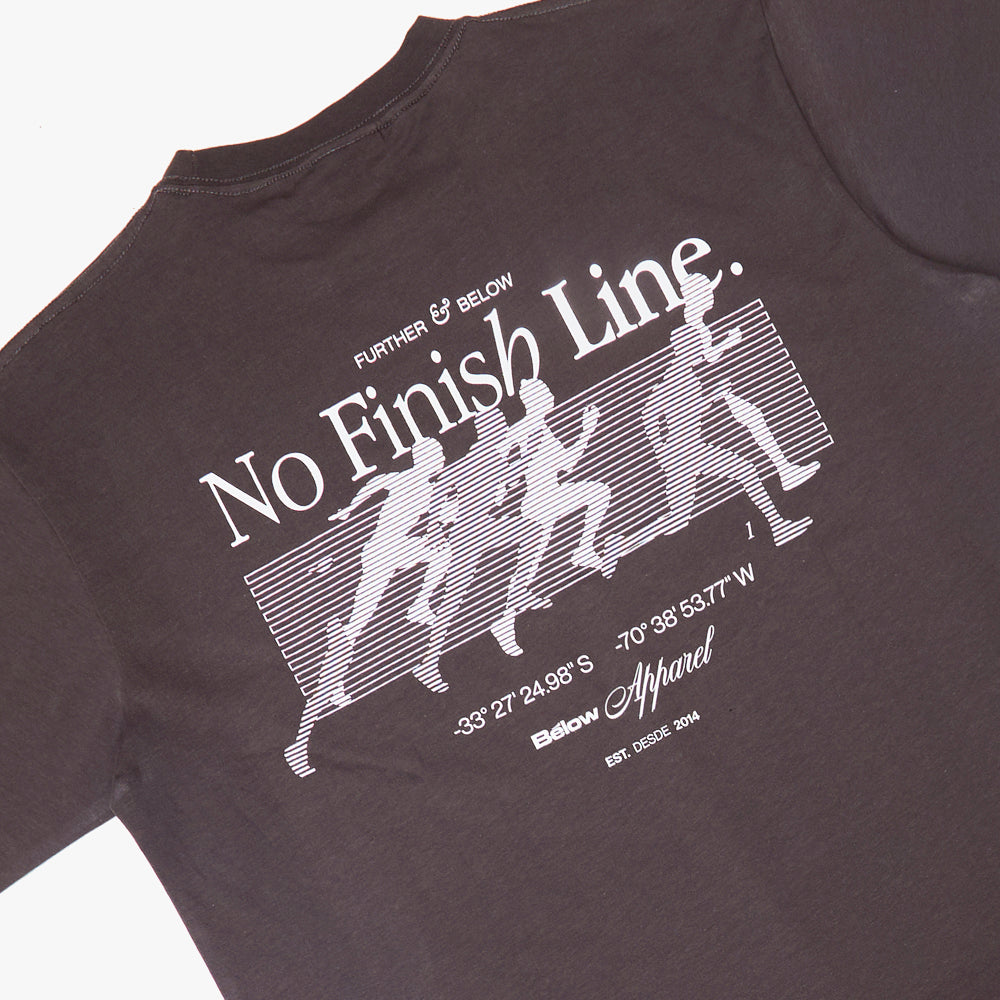 BASIC TSHIRT NO FINISH LINE DARK GREY