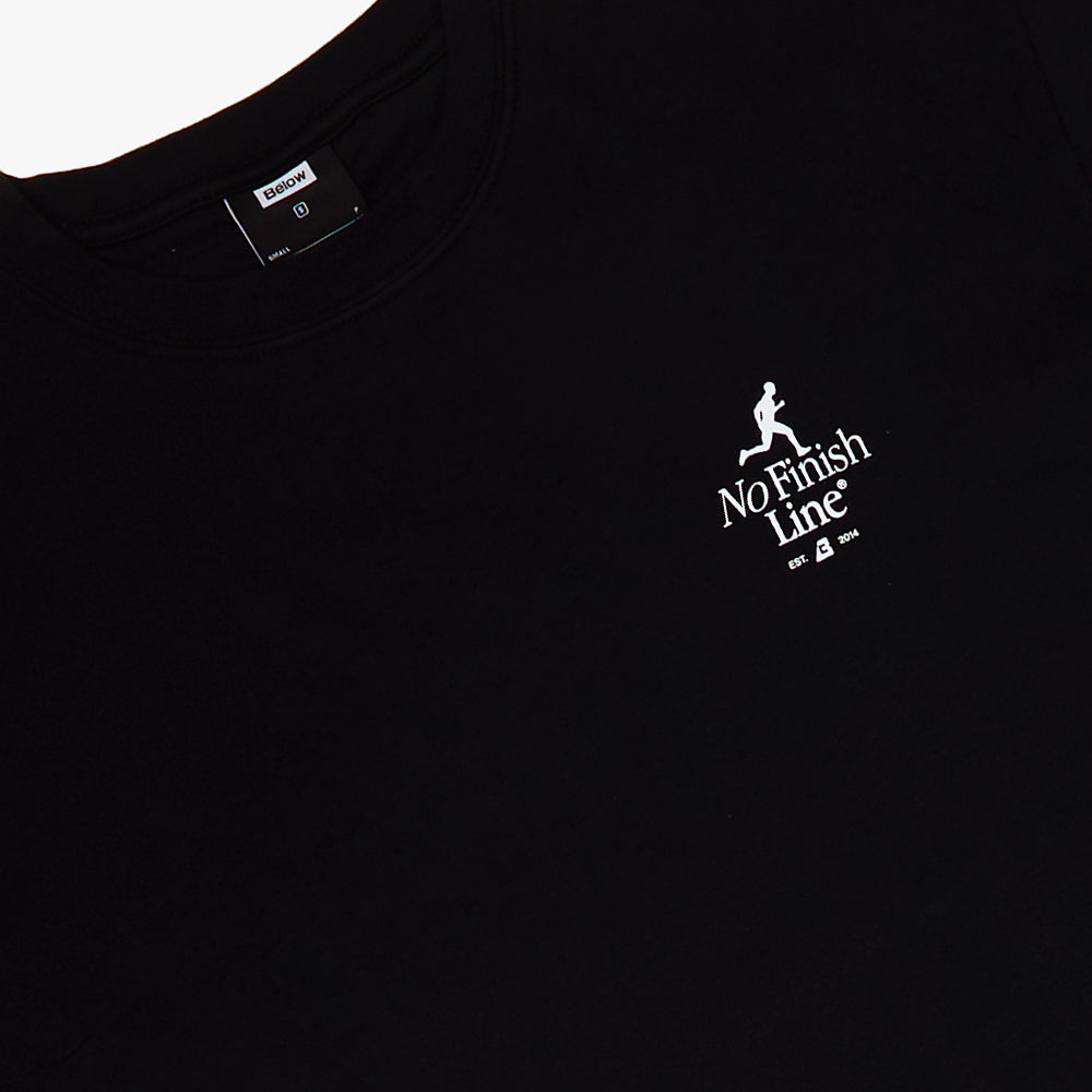 BASIC TSHIRT NO FINISH LINE BLACK