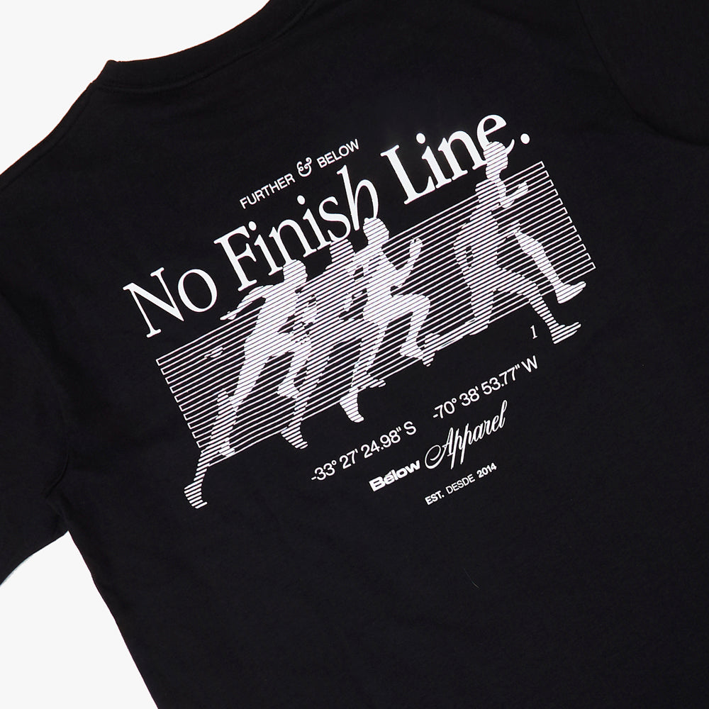 BASIC TSHIRT NO FINISH LINE BLACK