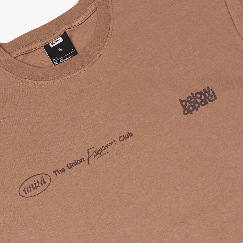 BASIC TSHIRT UNITA COFFE (TAUPE)