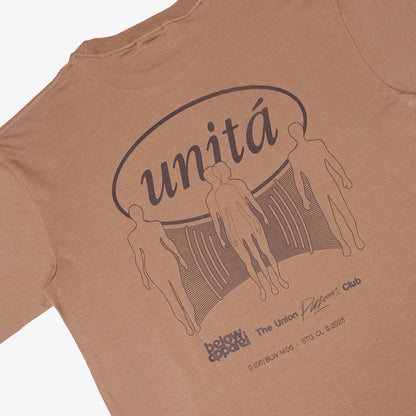 BASIC TSHIRT UNITA COFFE (TAUPE)