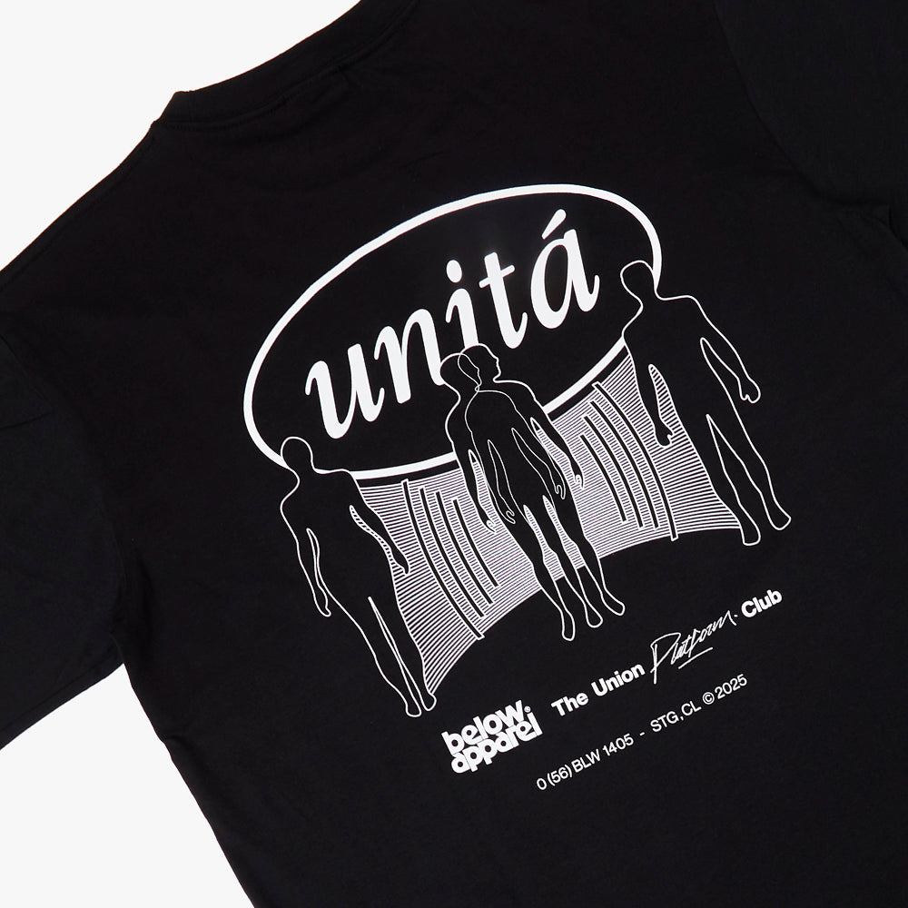 BASIC TSHIRT UNITA BLACK