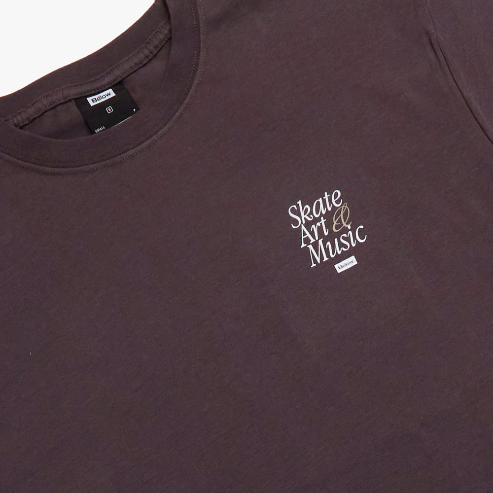 BASIC TSHIRT SAM DARK GREY